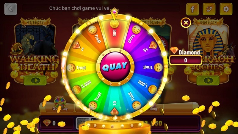  Các thể loại game quay hũ
