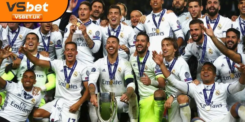 Một số hoạt động nổi bật của Vsbet tài trợ CLB real Madrid